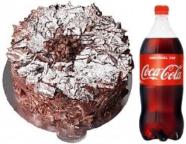 4-6 Kişilik Parça Çikolatalı Pasta Özel