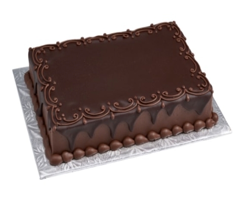 90 Kişilik Çikolatalı Yaş Pasta