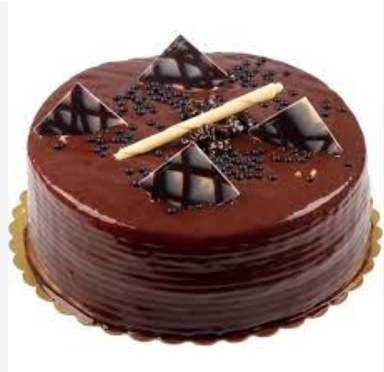 Hafif ve Seçkin 6-9 Kişilik Çikolatalı Pasta