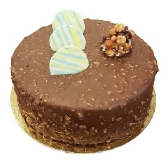 Mini Çikolatalı Yaş Pasta Sade ve Şık Tasarım