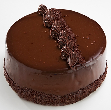 Şık Sunumlu 2-3 Kişilik Çikolatalı Vitrin Pastası